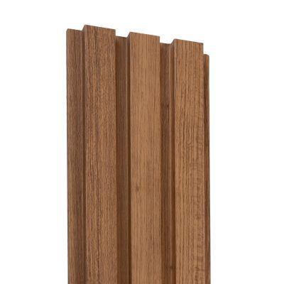 18mm Woodlux Wooden Wall Panel Teak 280x12.1cm - Alternative Image