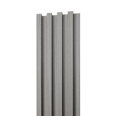 24mm Slat Wall Panel Grey 290x16.8cm - Alternative Image